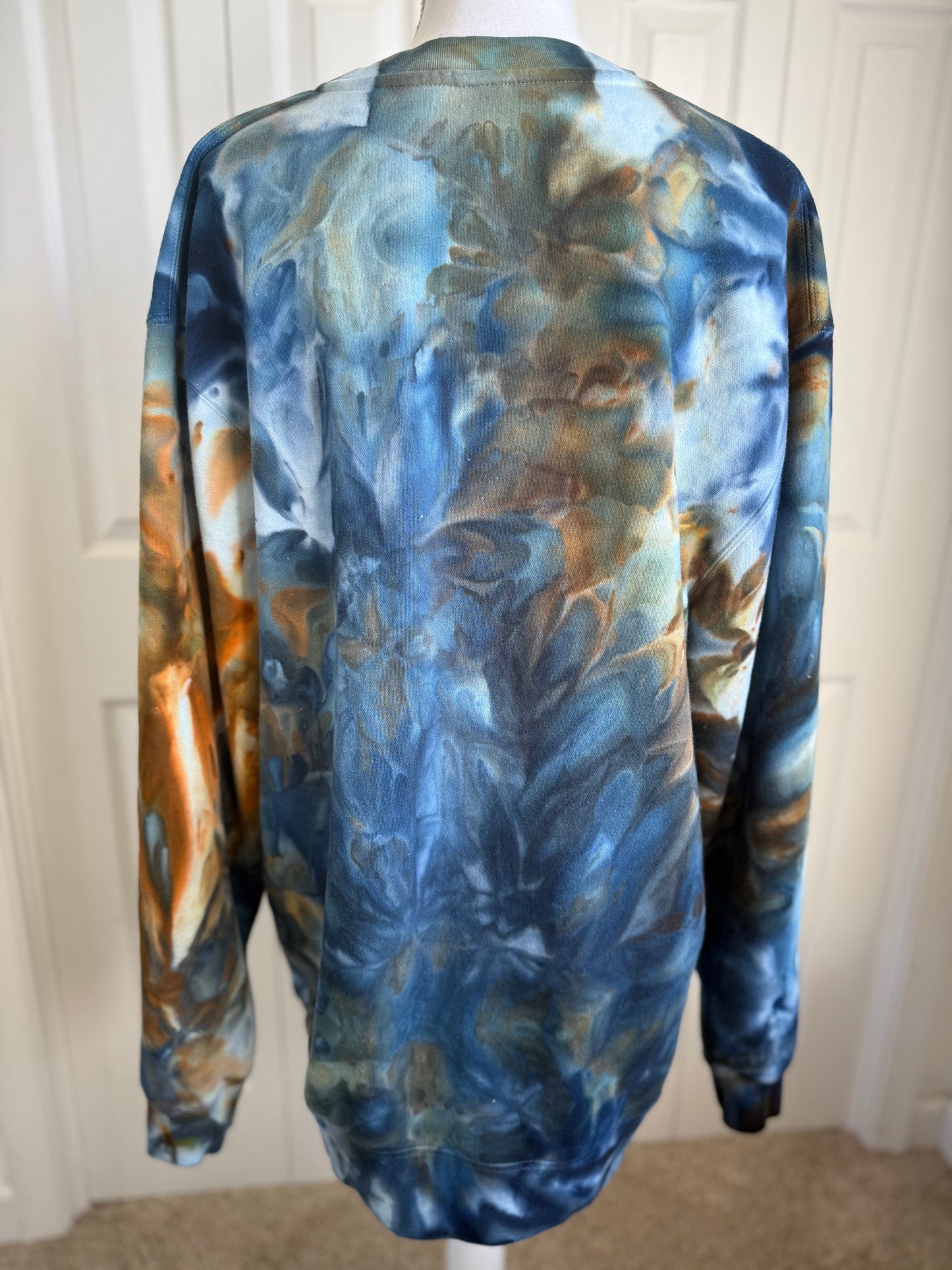 Sandy Beach Crewneck Sweatshirt (Oversized fit size Extra Large)