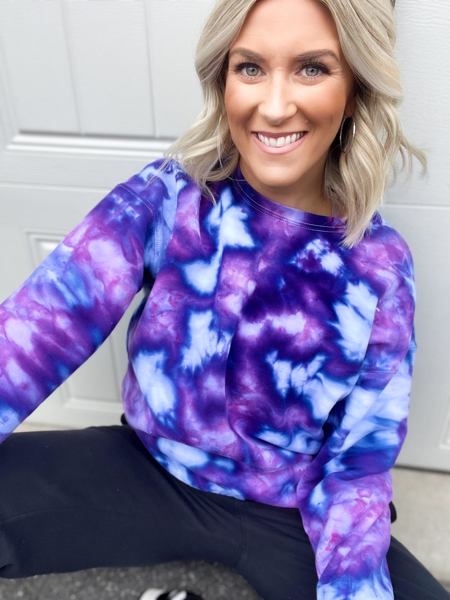 Lavender Ice Dye