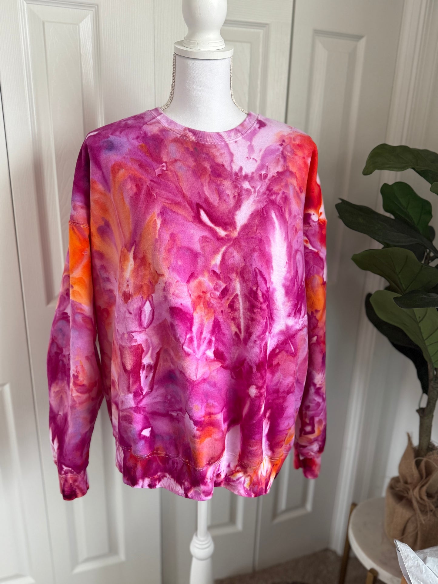 Sunset Blaze Ice Dye