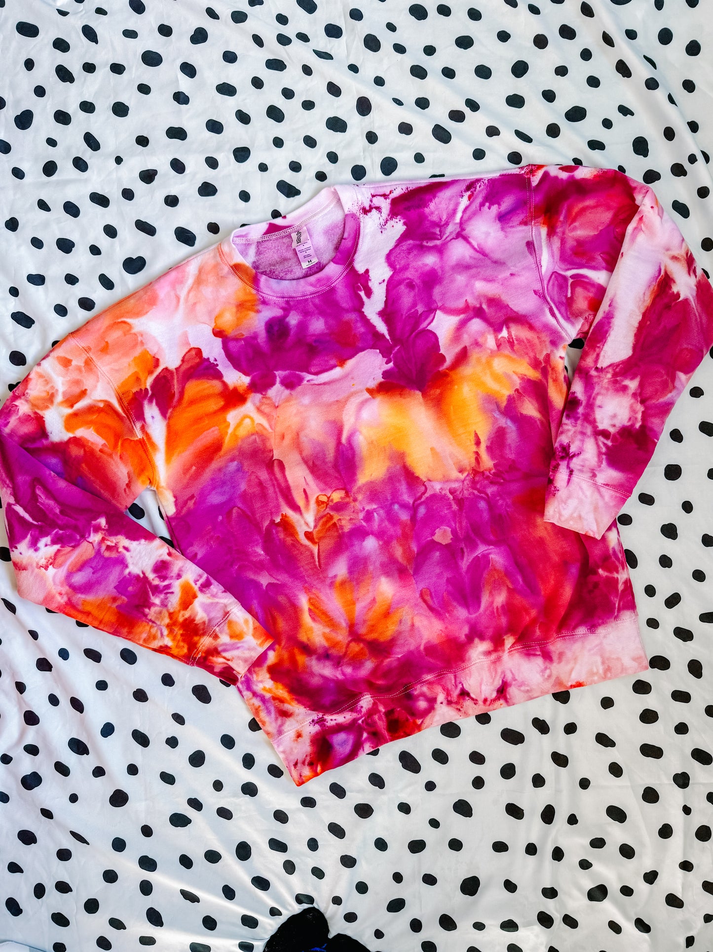 Sunset Blaze Ice Dye