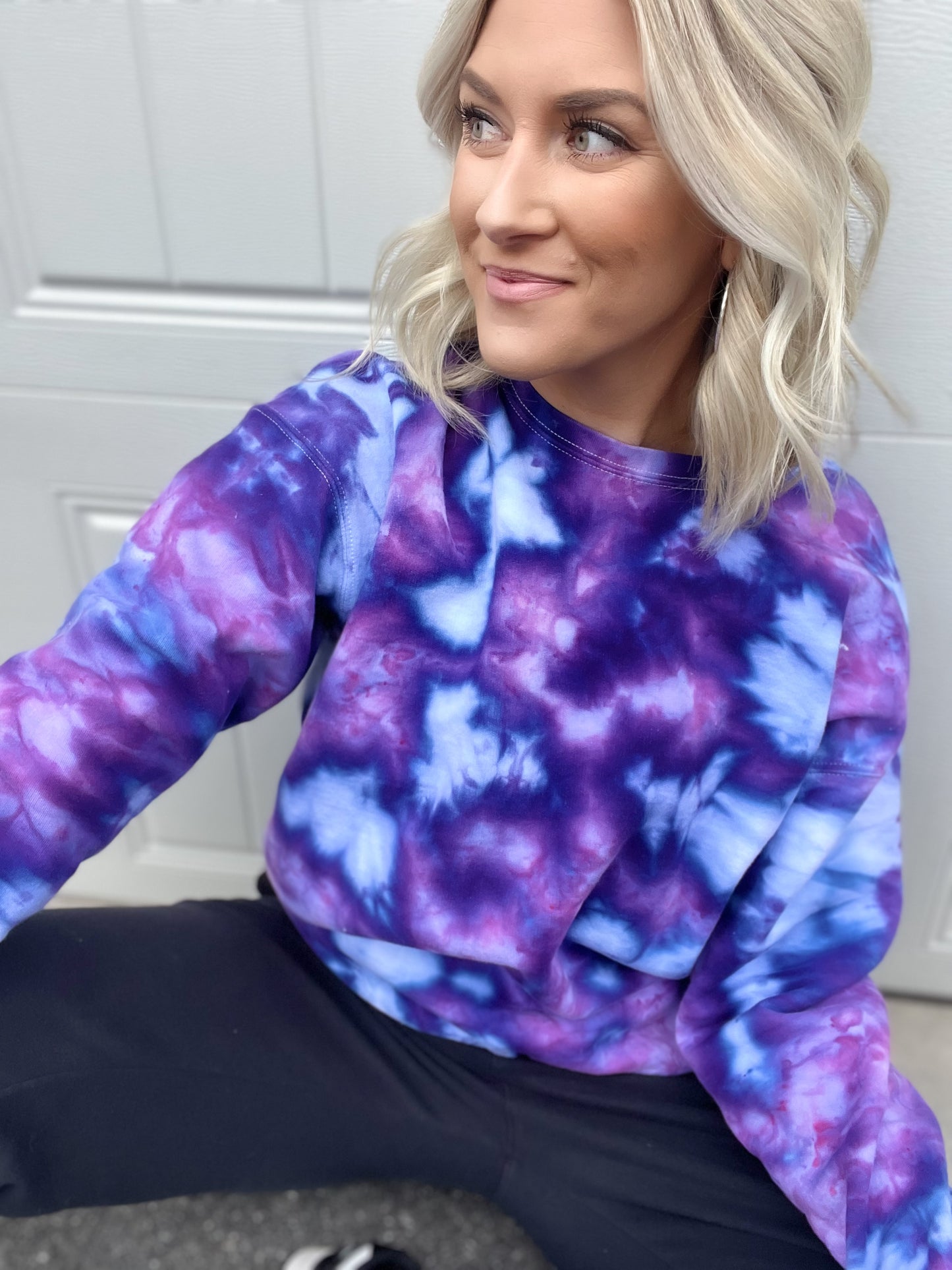 Lavender Ice Dye