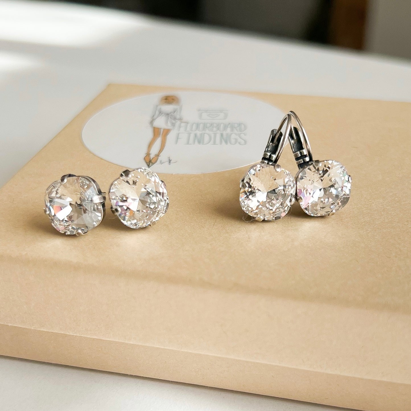 Crystal Clear Earrings
