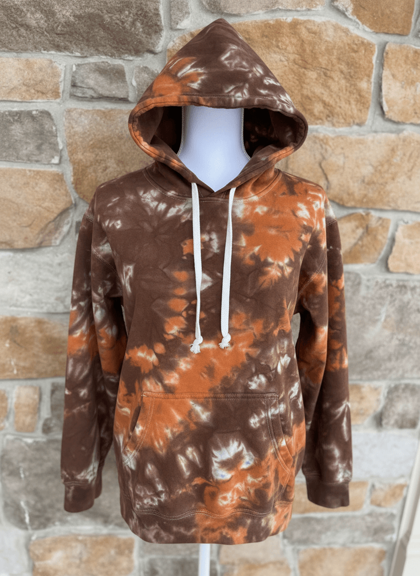 Cleveland Browns ice dye hoodie
