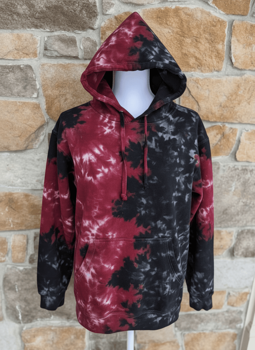 Georgia Bulldogs ice dye hoodie