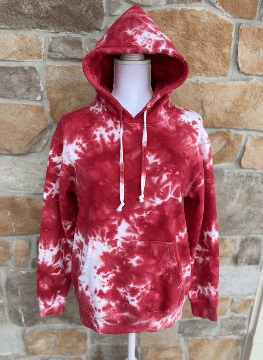 Houston Cougars ice dye hoodie