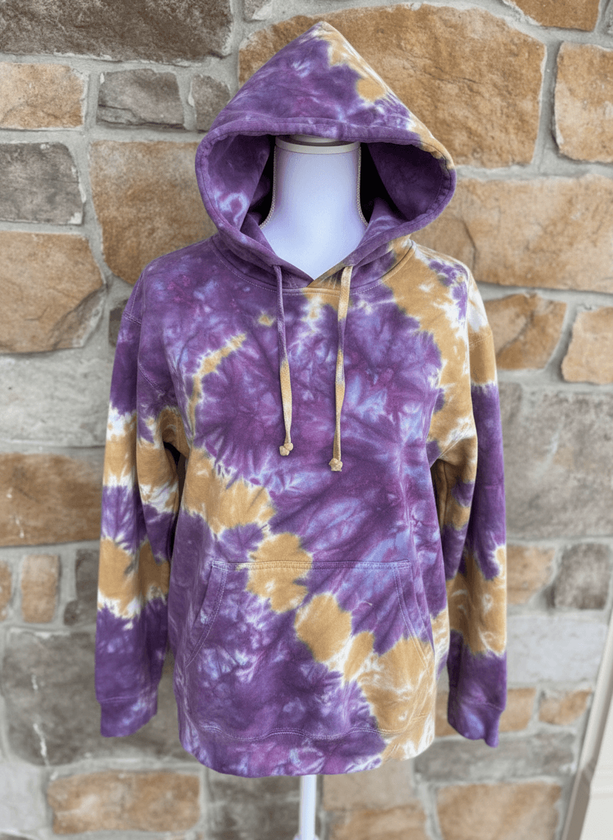 James Madison Dukes ice dye hoodie