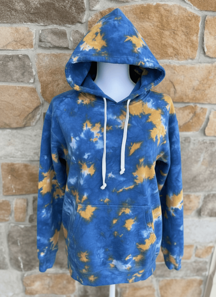Los Angeles Rams ice dye hoodie
