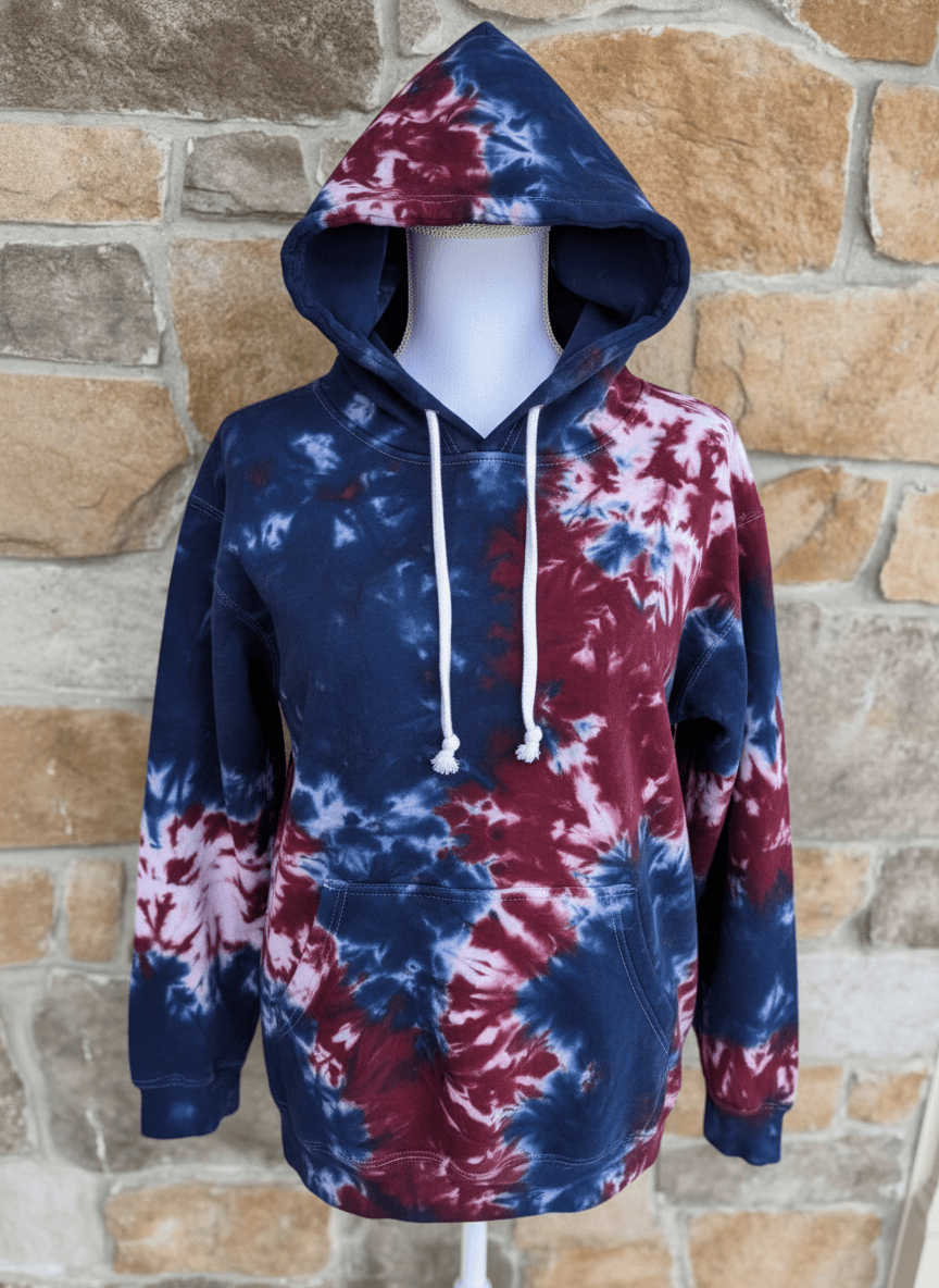 New Oxford Colonials ice dye hoodie