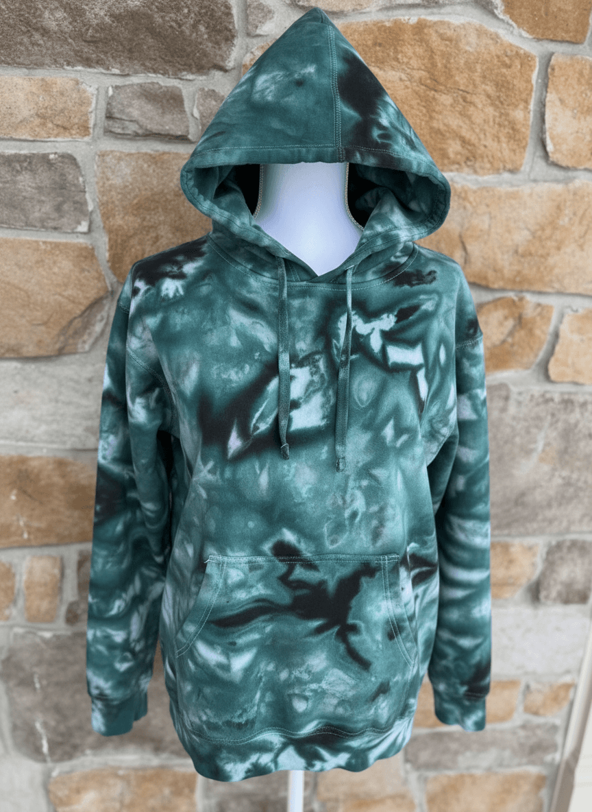 Philadelphia Eagles ice dye hoodie