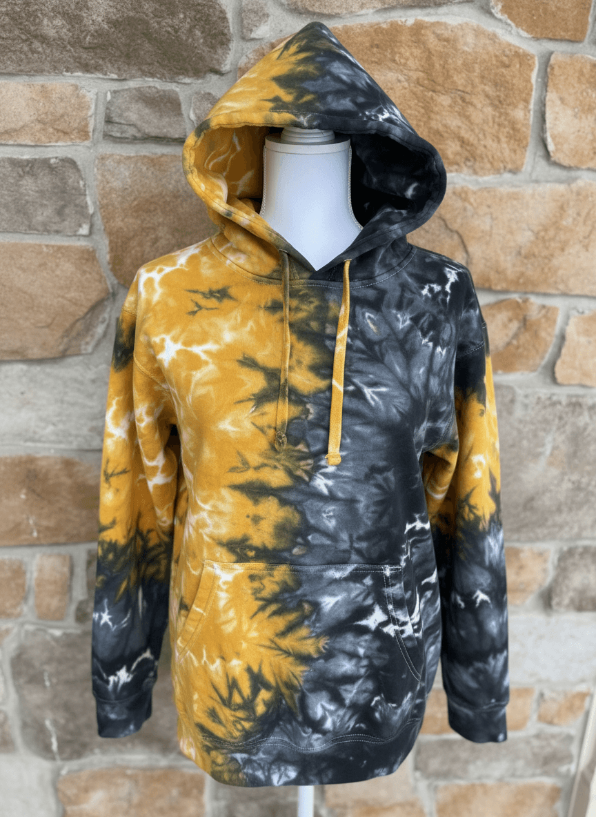 Pittsburgh Steelers ice dye hoodie