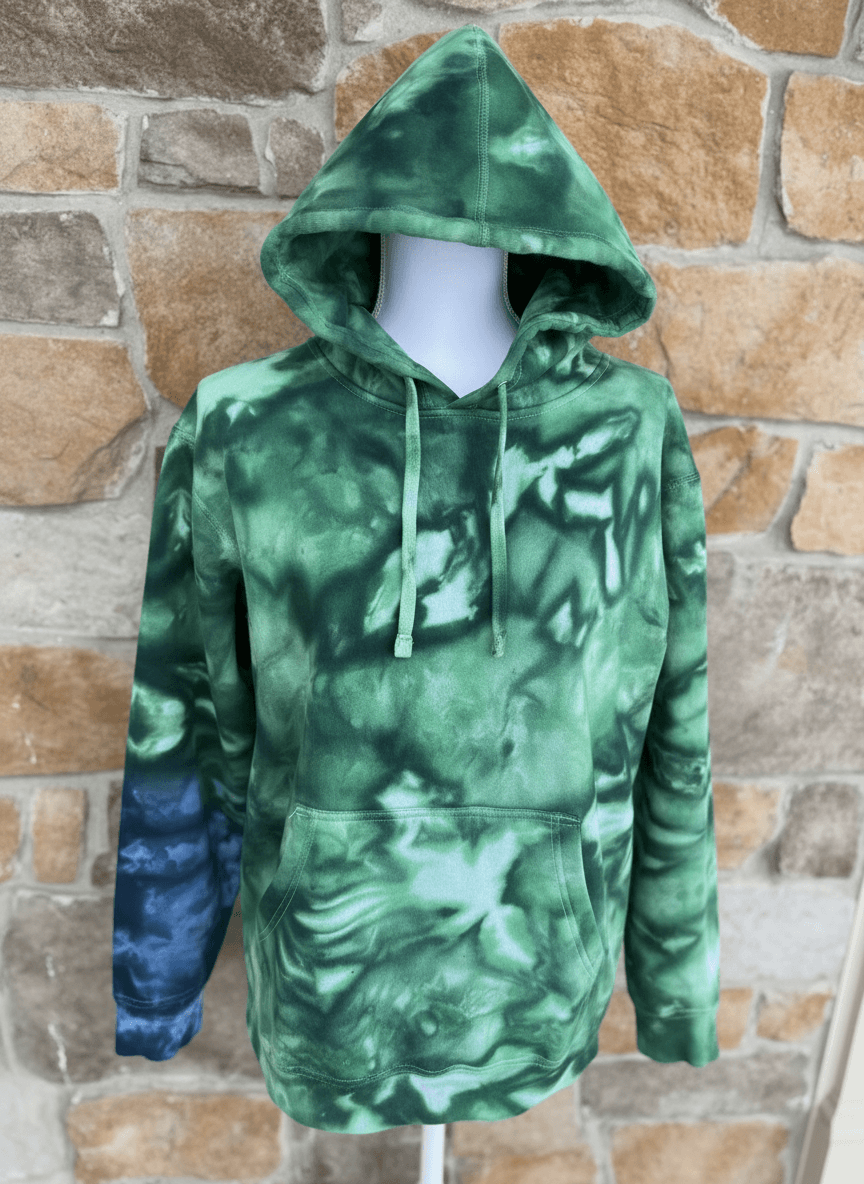 Seattle Seahawks ice dye hoodie