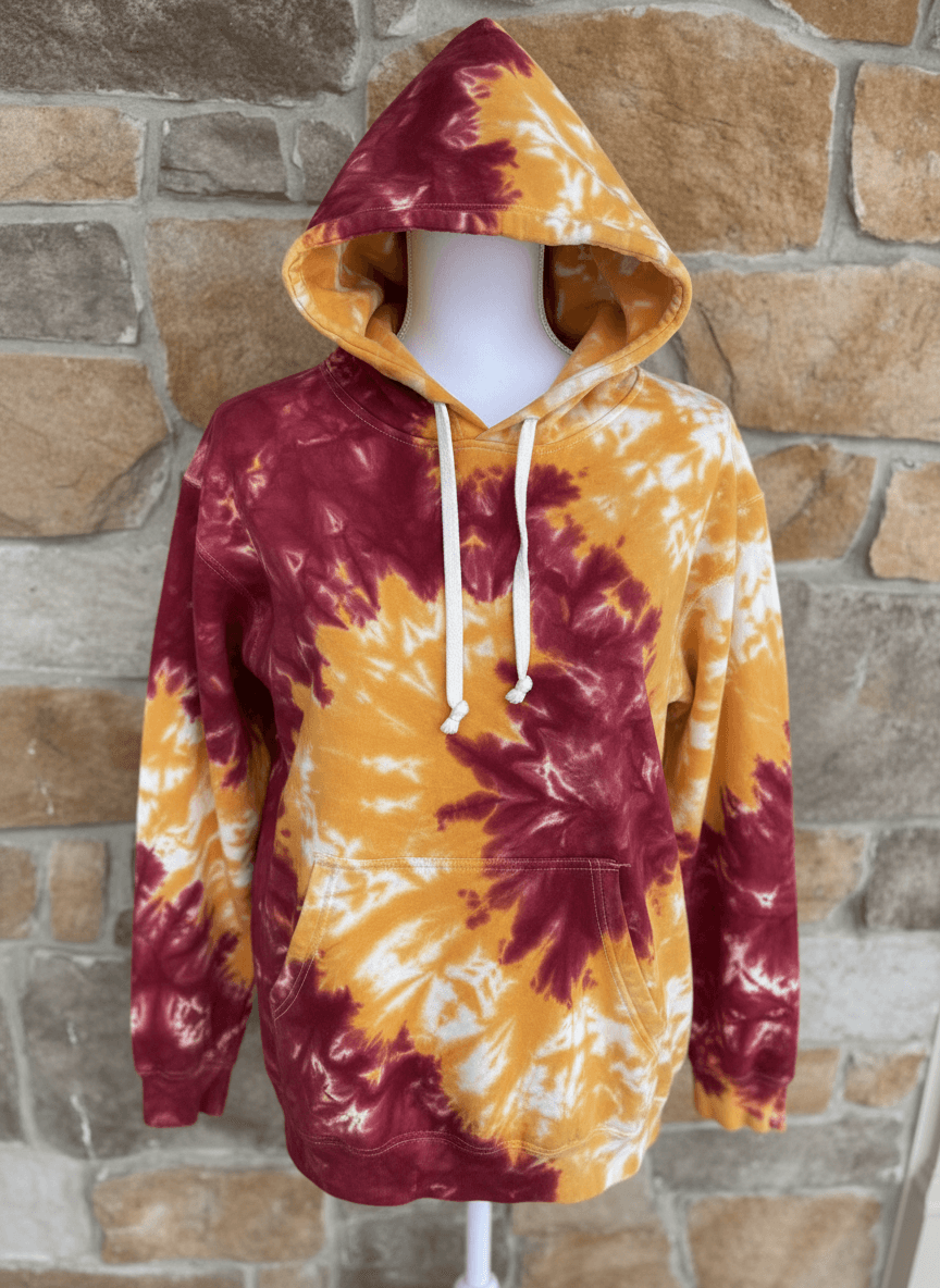 USC Trojans ice dye hoodie