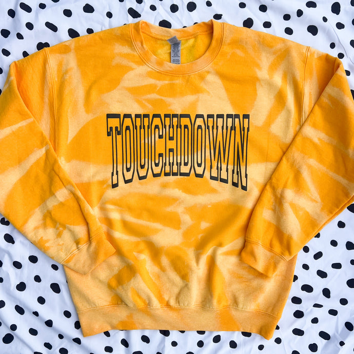 Puff Print TOUCHDOWN Crewneck