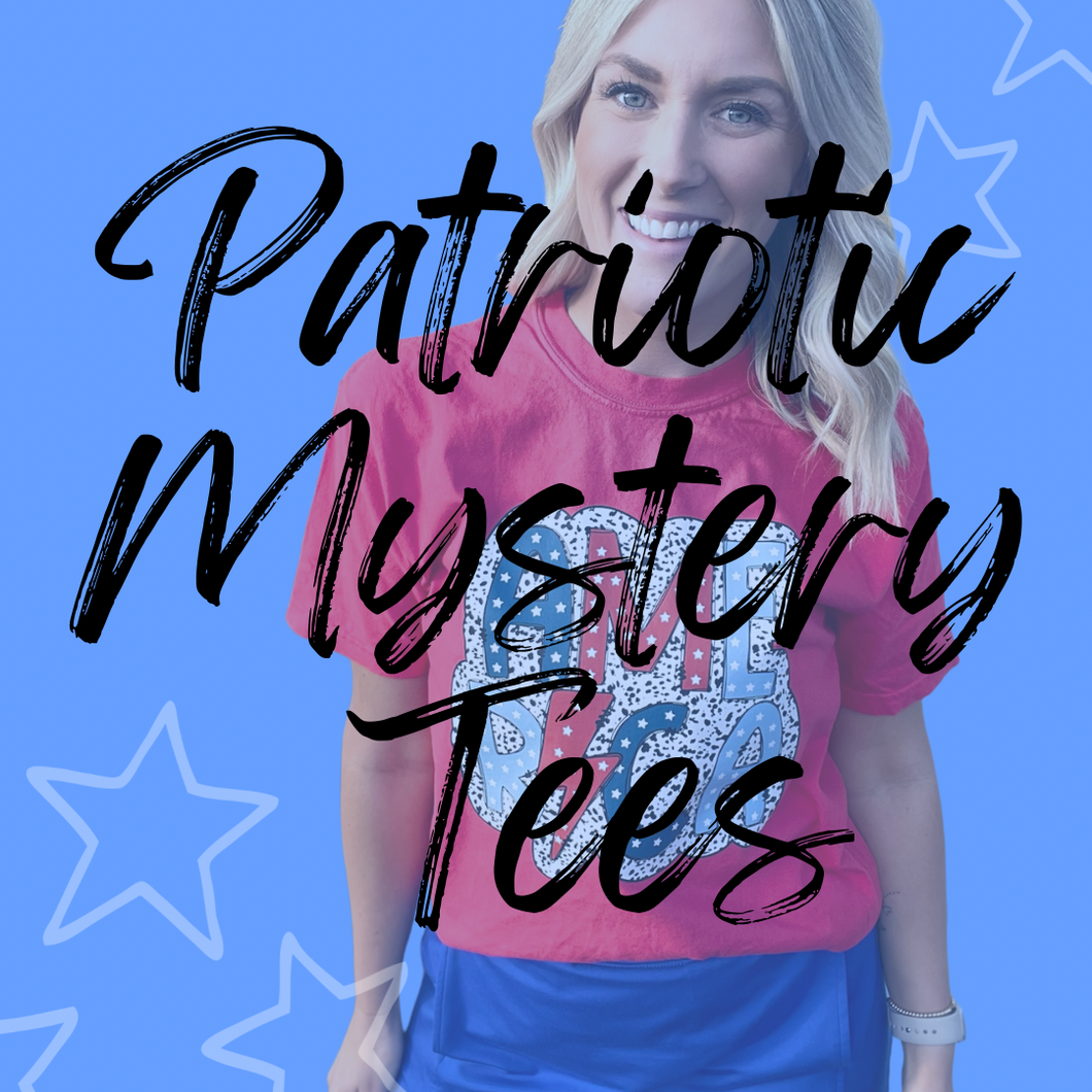 MYSTERY PATRIOTIC TEES