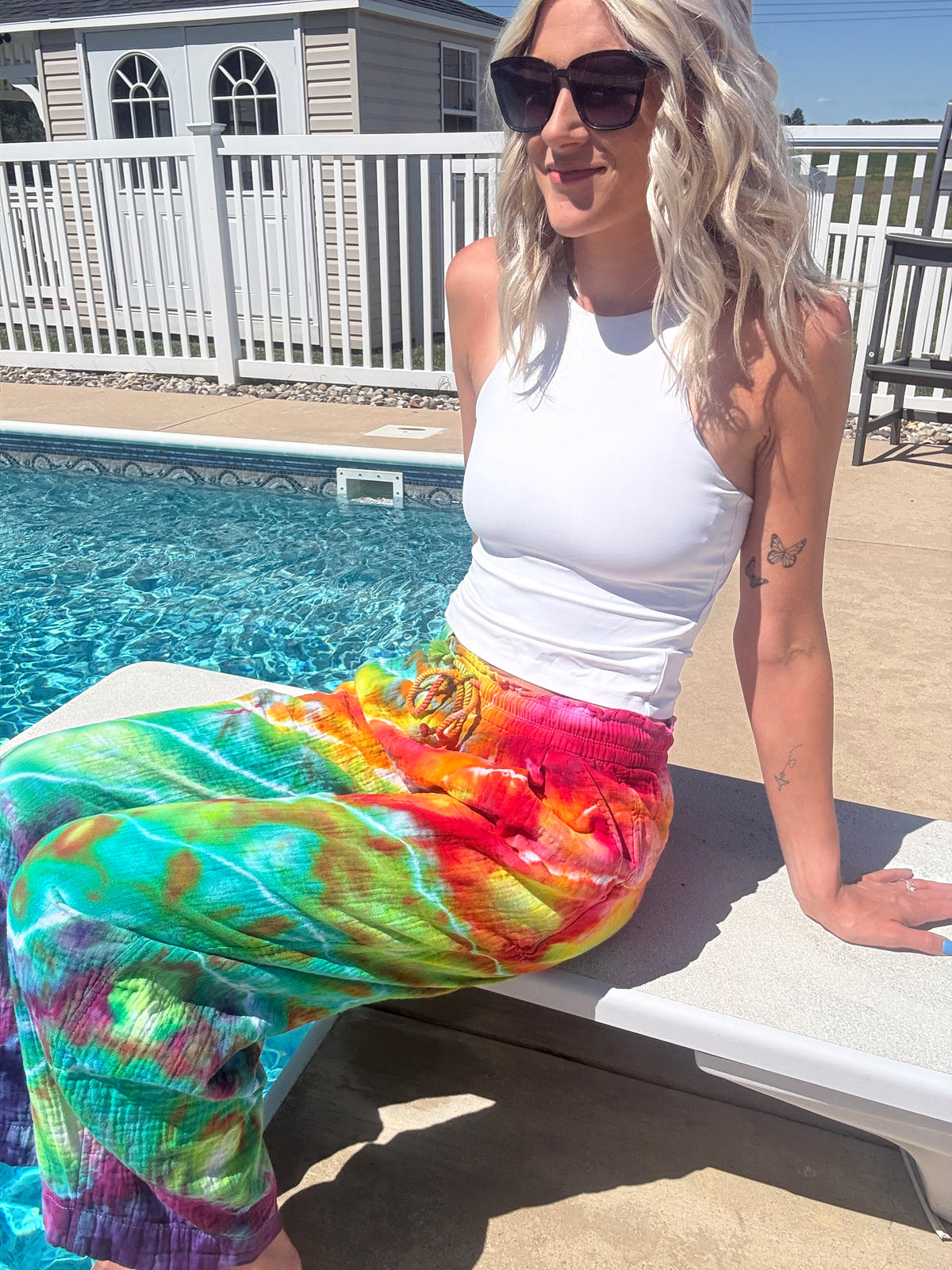 Size Small Geode Cotton Pants
