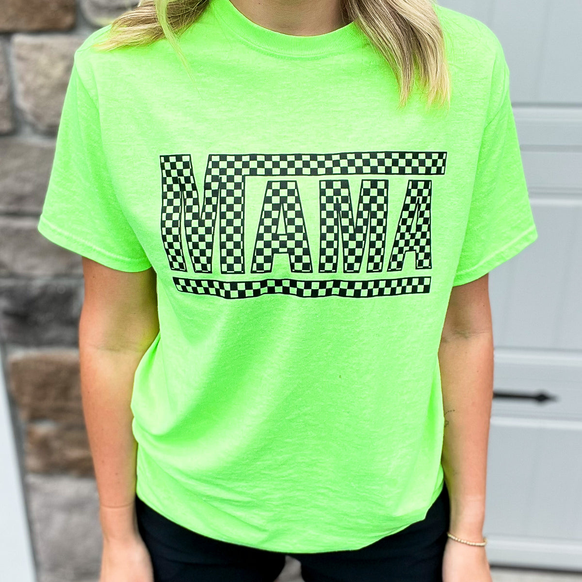 Checkered Mama Tees — Floorboard Findings Boutique
