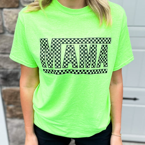 Checkered Mama Tees — Floorboard Findings Boutique