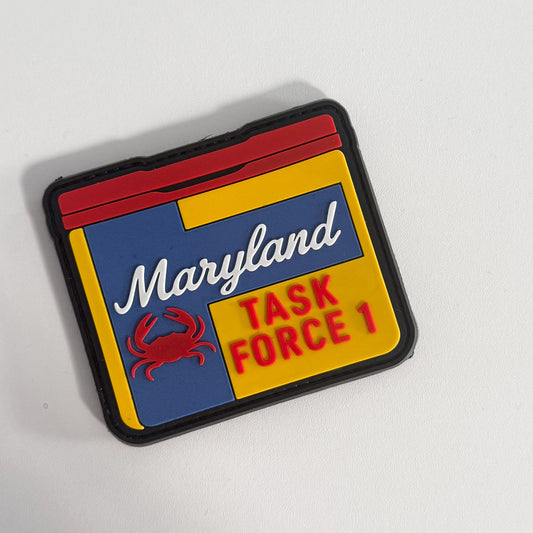 MD TF 1 PVC Velcro Patch