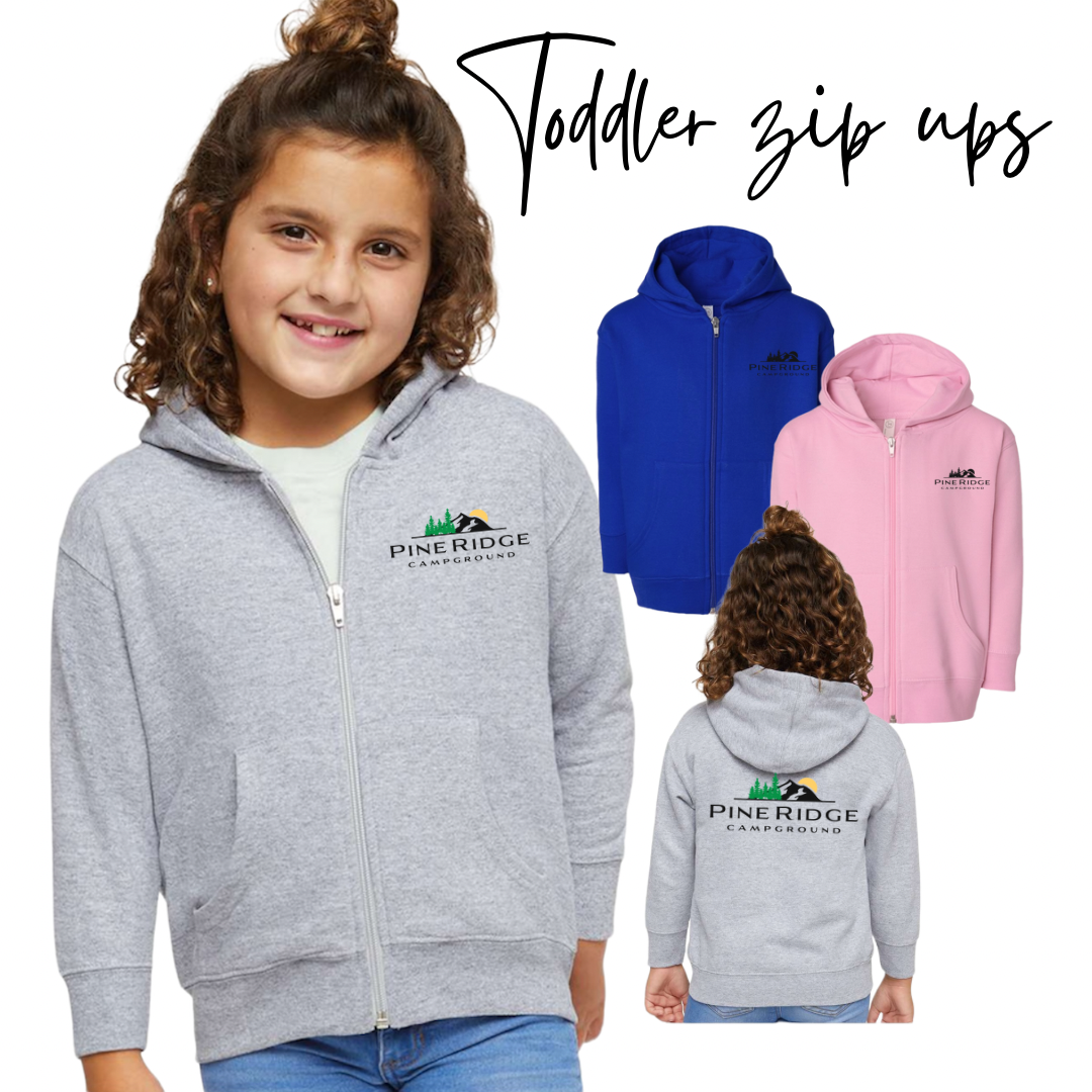 Pine Ridge Toddler Full Zip Hoodies — Floorboard Findings Boutique