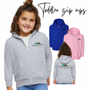 Pine Ridge Toddler Full Zip Hoodies