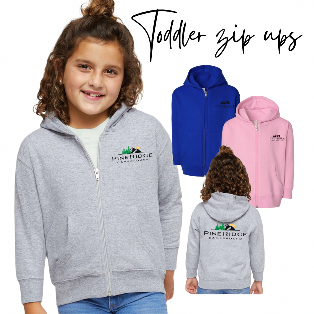 Pine Ridge Toddler Full Zip Hoodies