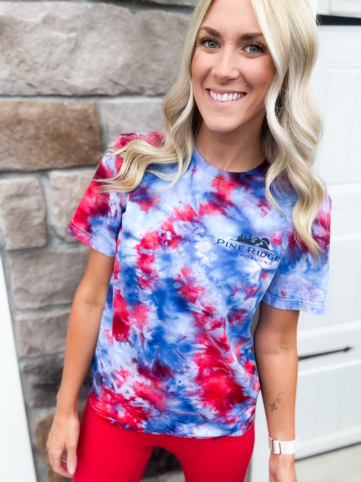 Patriotic Pine Ridge Tee — Floorboard Findings Boutique