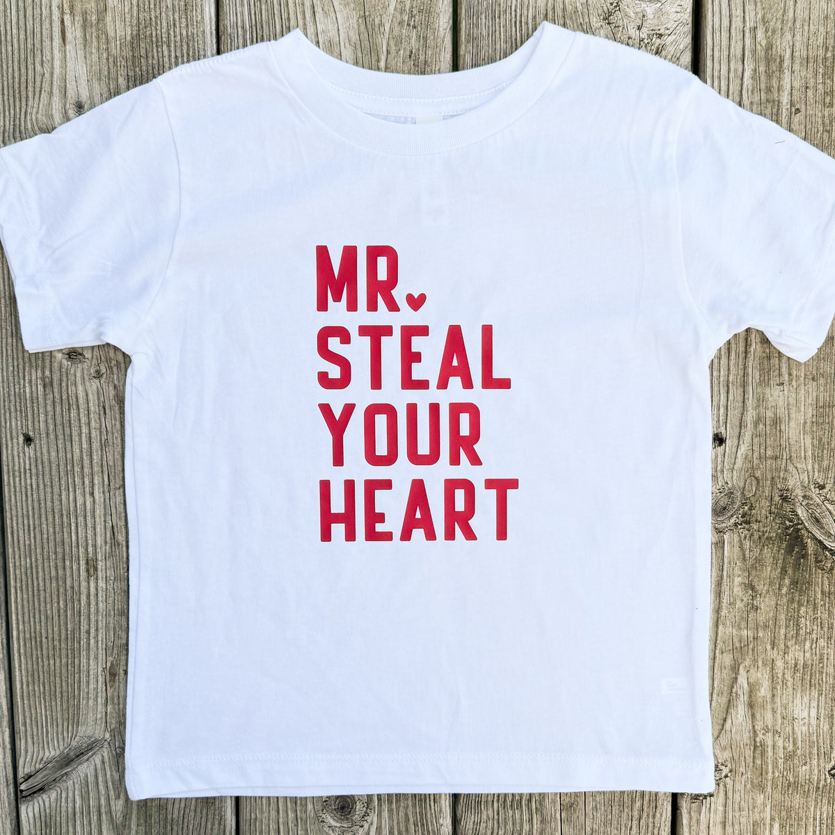 Mr. Steal Your Heart Tee — Floorboard Findings Boutique
