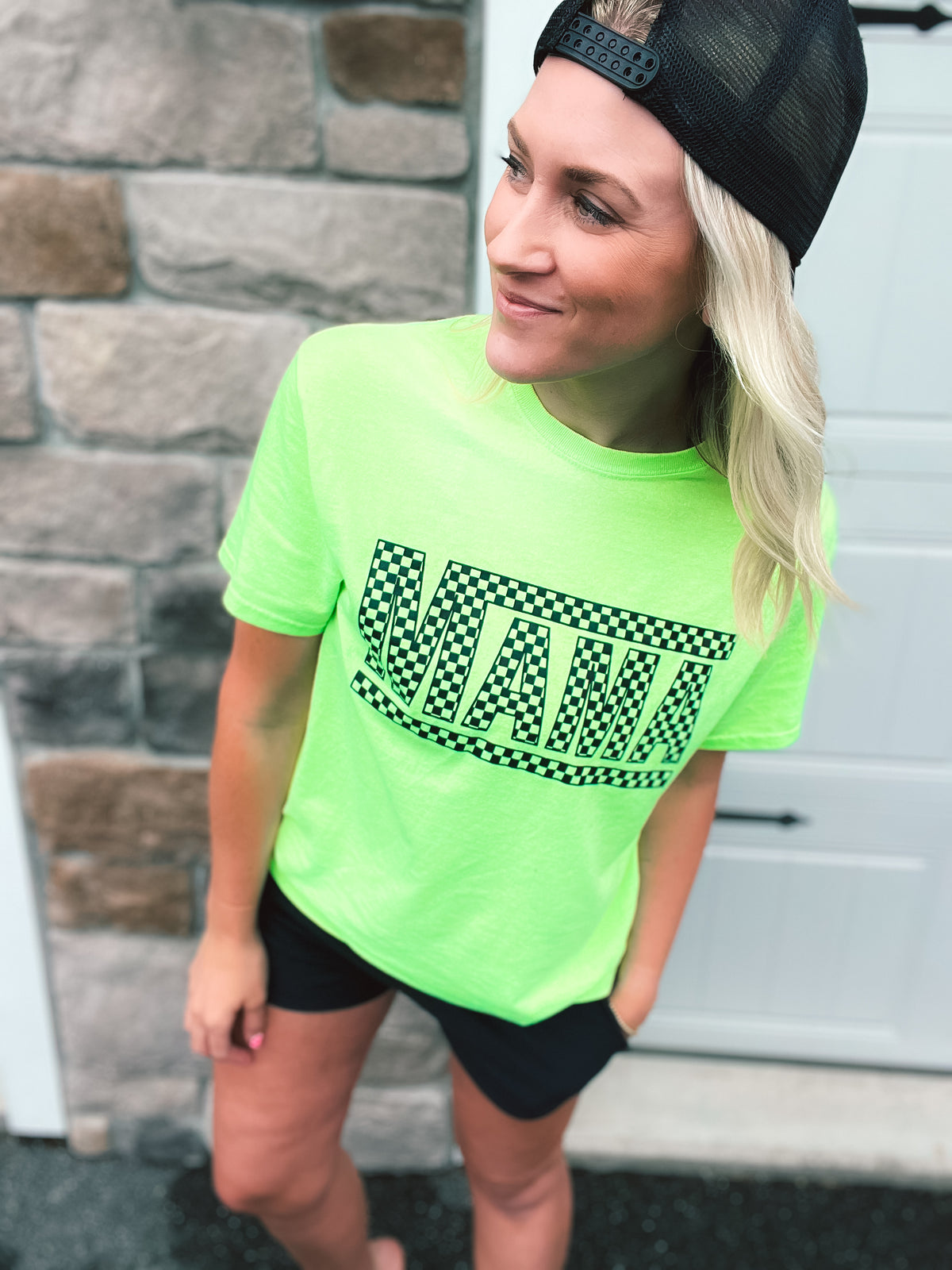 Checkered Mama Tees — Floorboard Findings Boutique