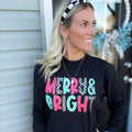 Merry & Bright Crewneck — Floorboard Findings Boutique