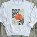 Floral Pumpkin Crewneck — Floorboard Findings Boutique