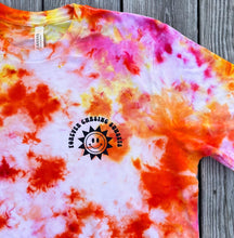 Load image into Gallery viewer, Chasing Sunsets Ice Dye Tee