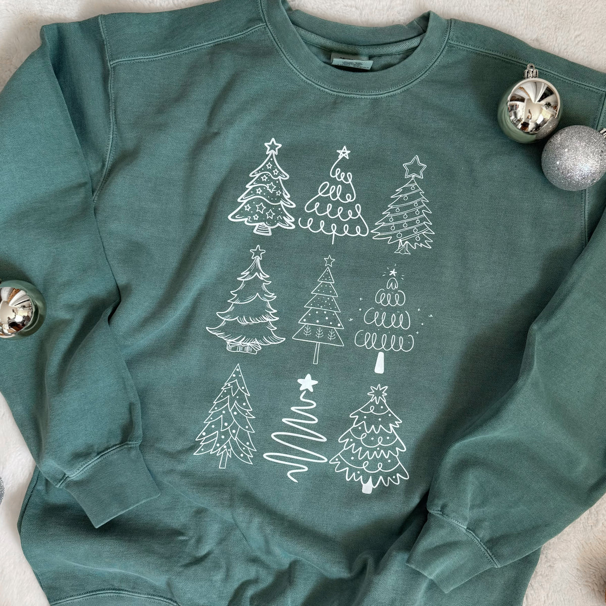Christmas Tree Crewneck — Floorboard Findings Boutique