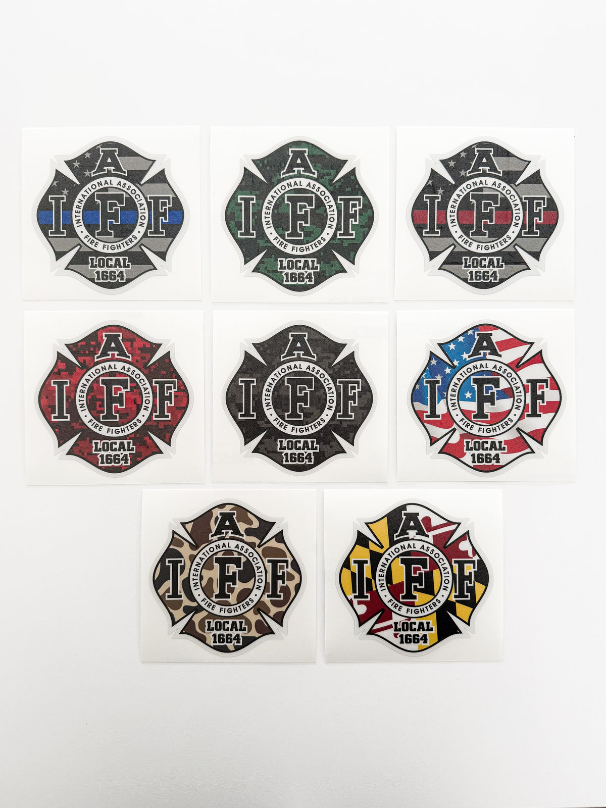 Fire Department Stickers — Floorboard Findings Boutique
