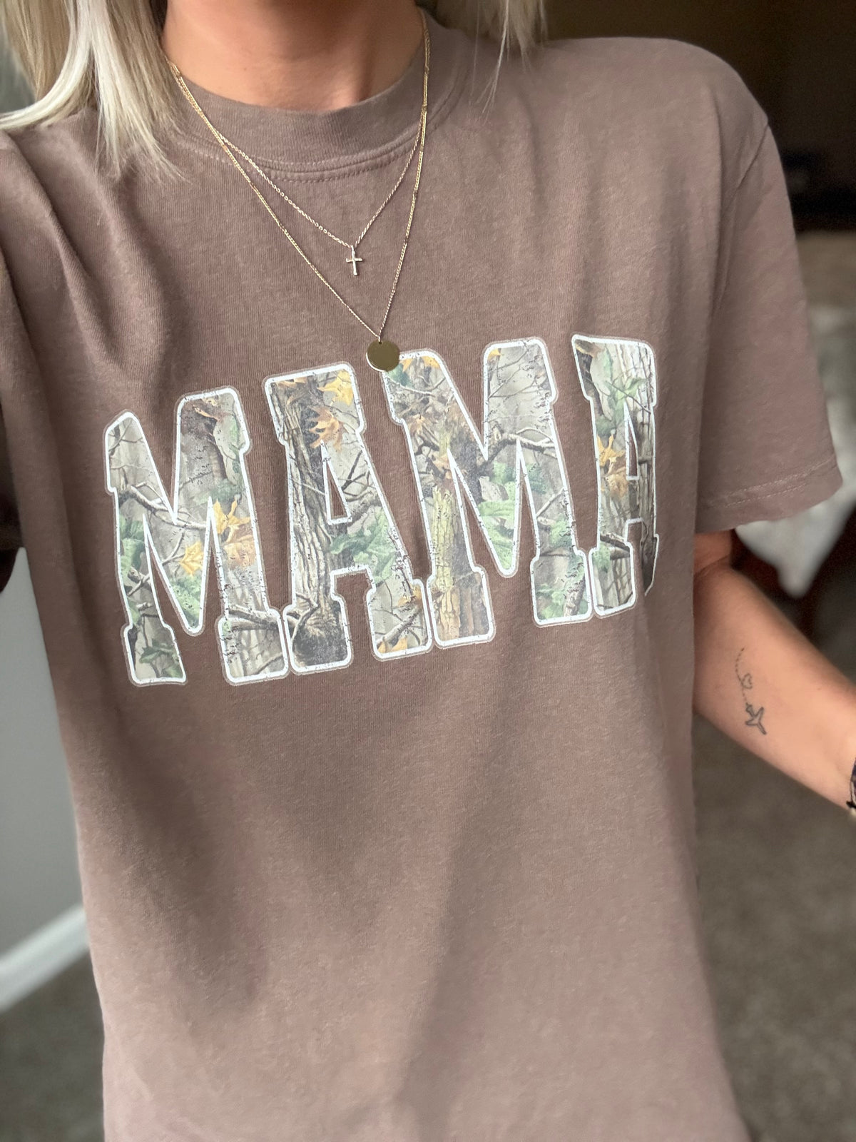 Camo Mama Tee — Floorboard Findings Boutique