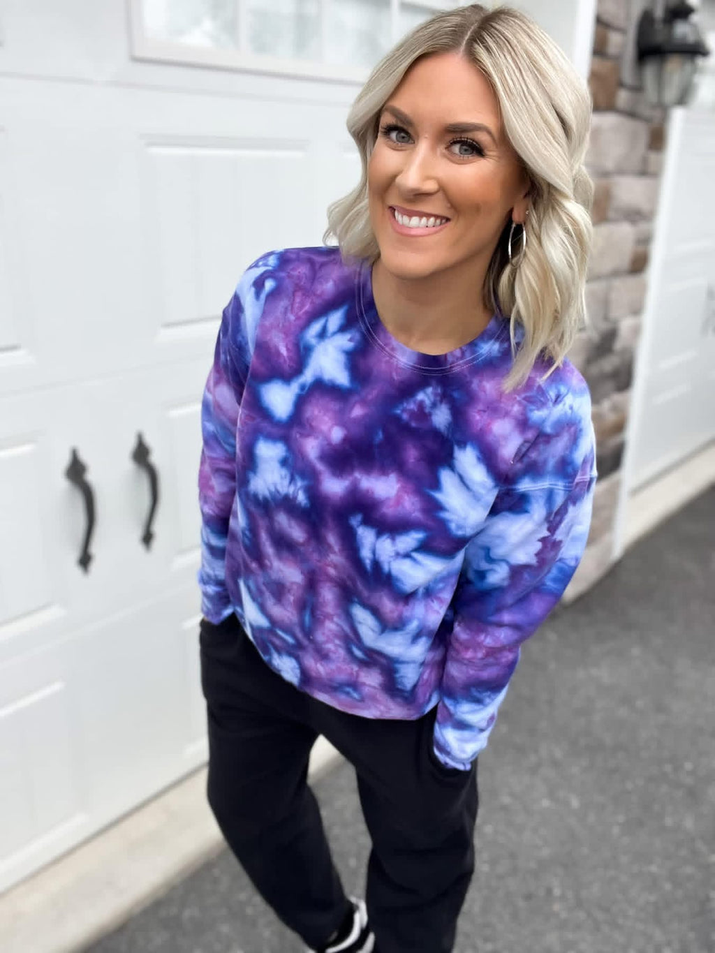 Lavender Ice Dye Tee, Crewneck, or Hoodie