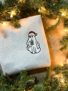 Christmas Ghost Crewneck Sweatshirt