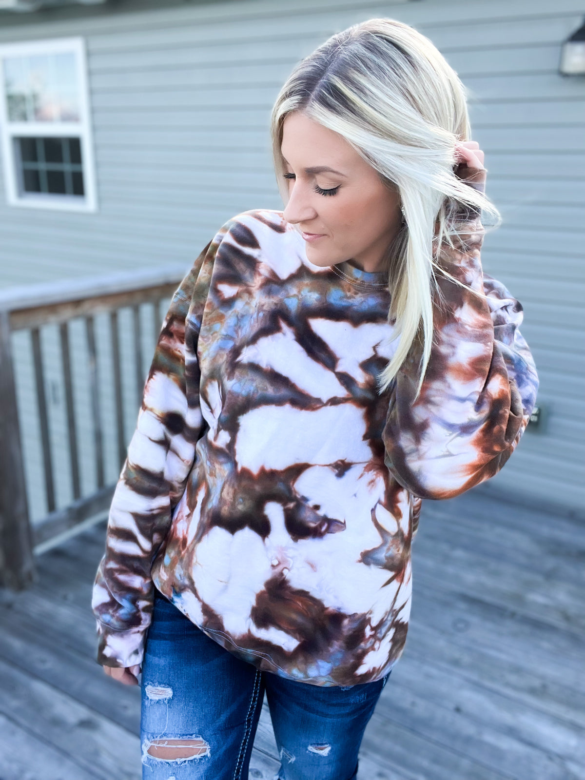 Fall Leaves Crewneck — Floorboard Findings Boutique