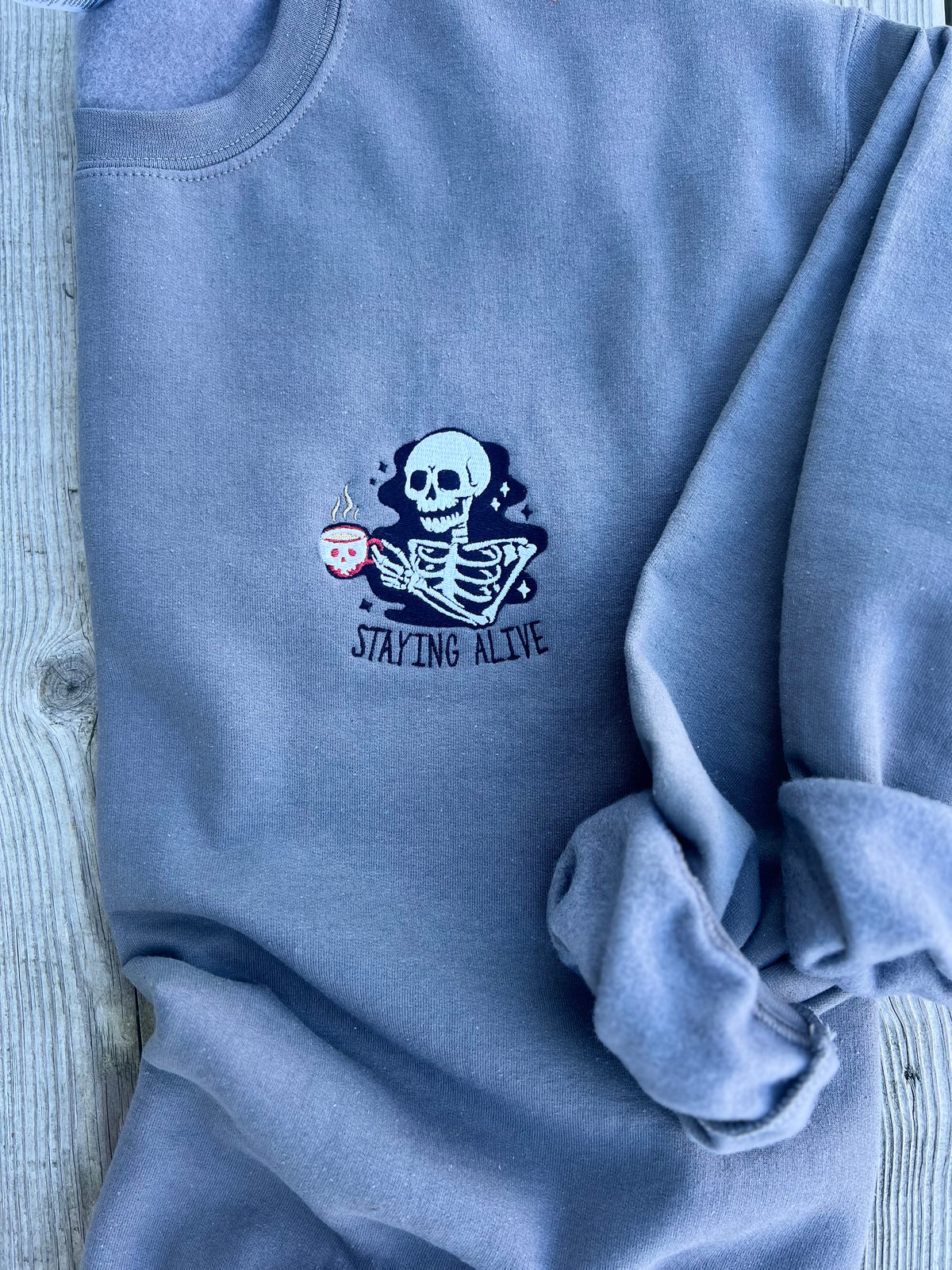 Staying Alive Crewneck, alternate view 4