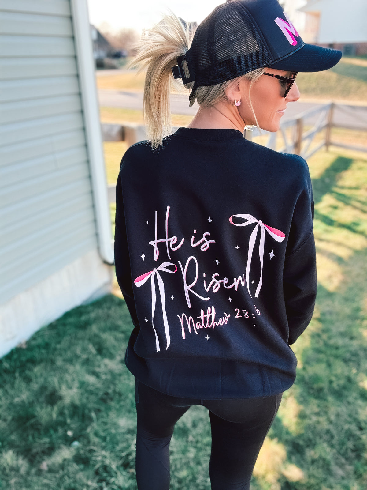 He is Risen Crewneck — Floorboard Findings Boutique