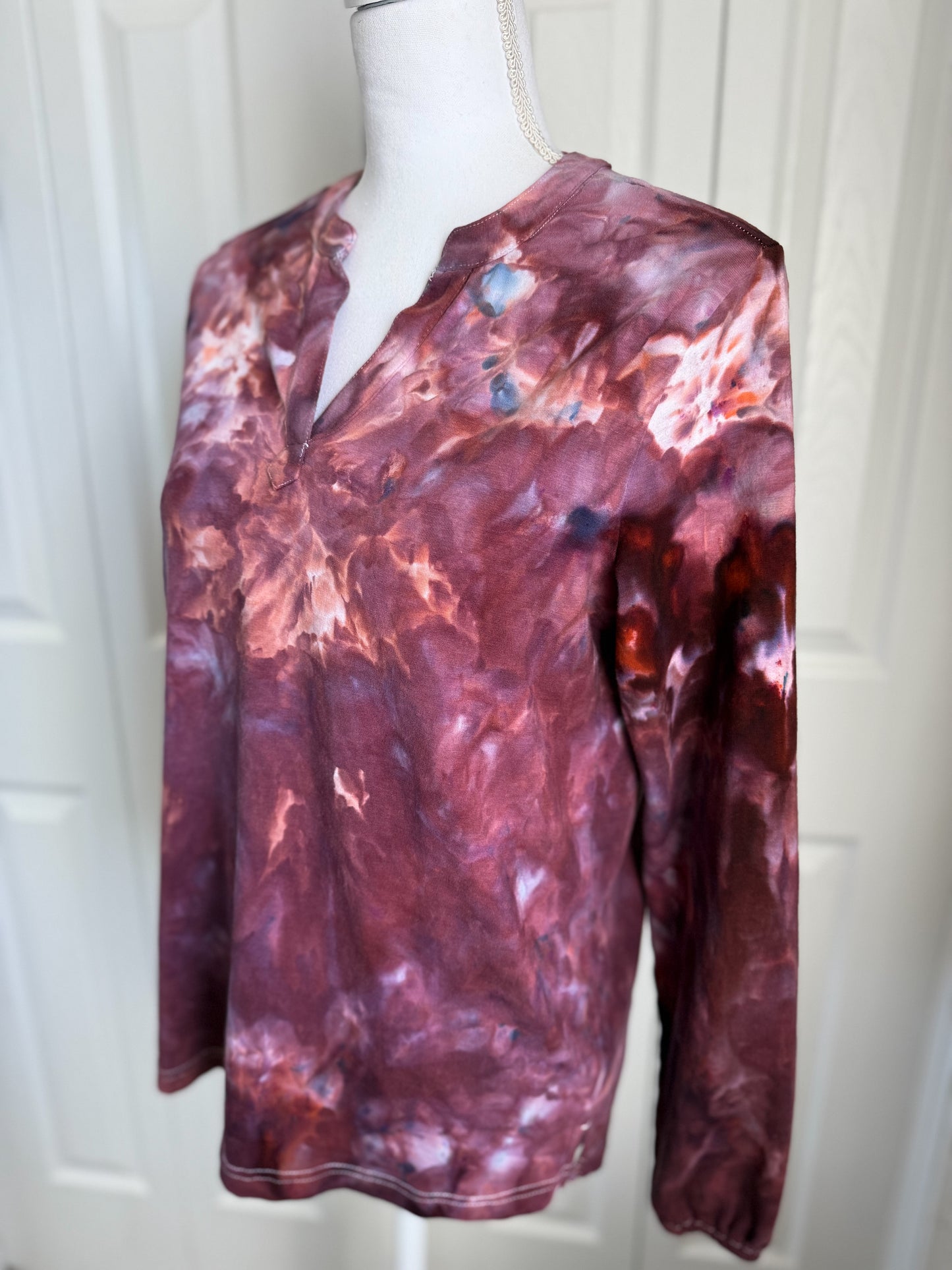 Vneck Knit Top Size Small