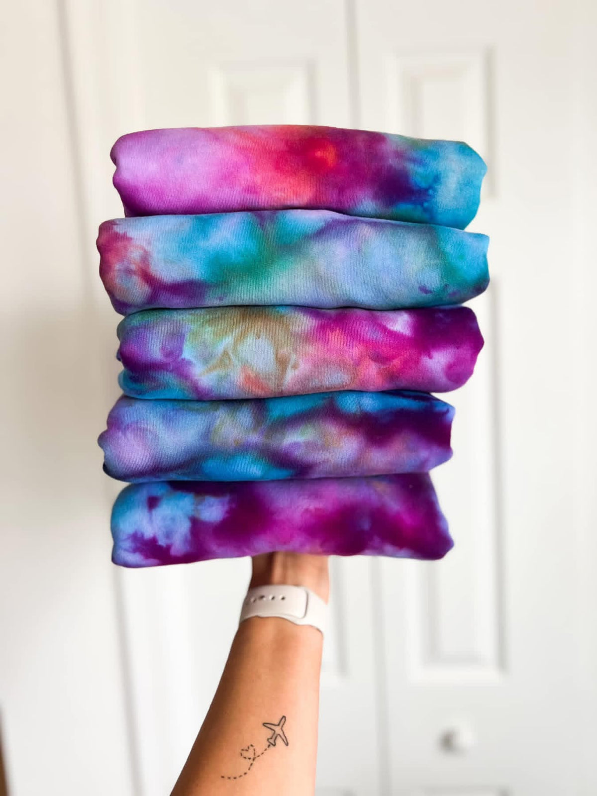 Space Jam Ice Dye Tee, Crewneck, or Hoodie