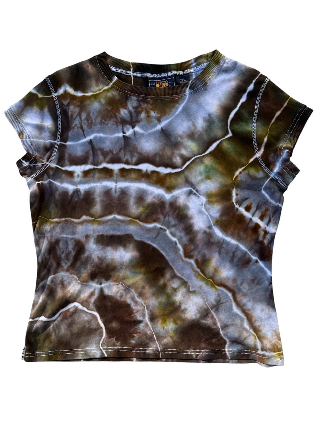 Upcycled Geode Short Sleeve Tee Large