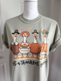 Just A Thankful Goose Tee — Floorboard Findings Boutique