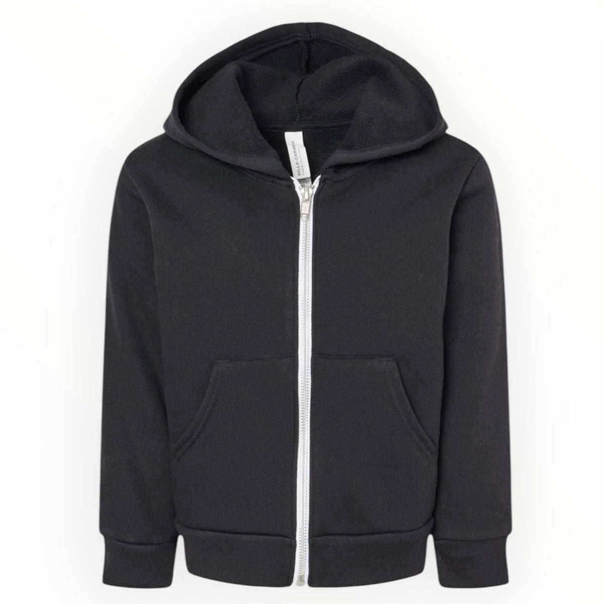 Toddler & Youth Black Casual Zip Tee — Floorboard Findings Boutique