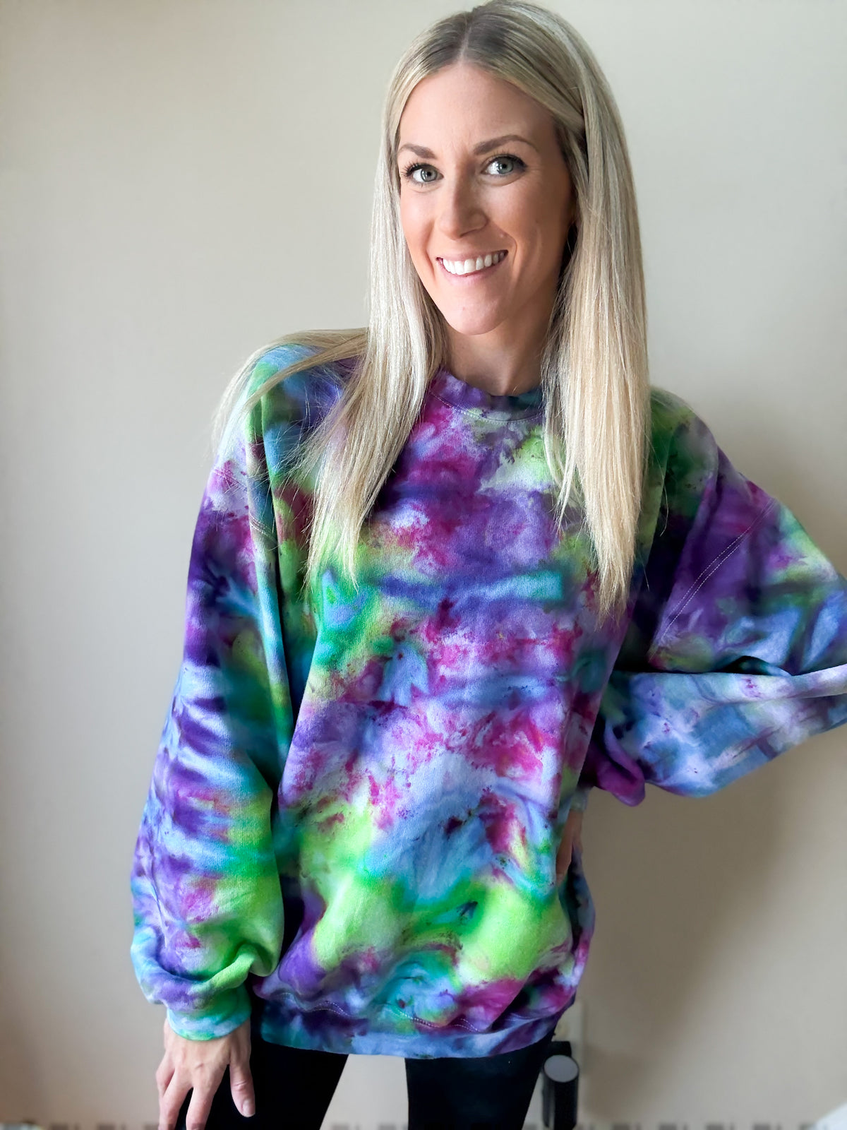 Witches Brew Ice Dye Crewneck