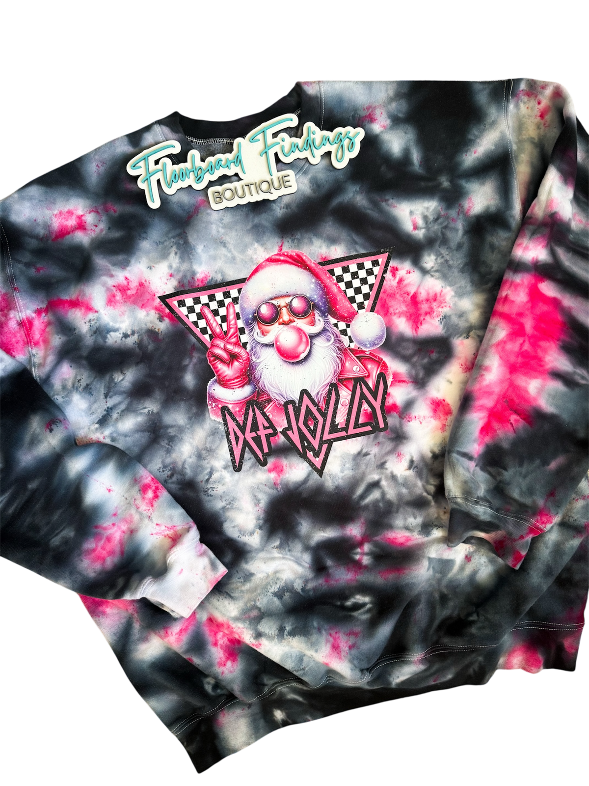Def Jolly Santa Crewneck — Floorboard Findings Boutique