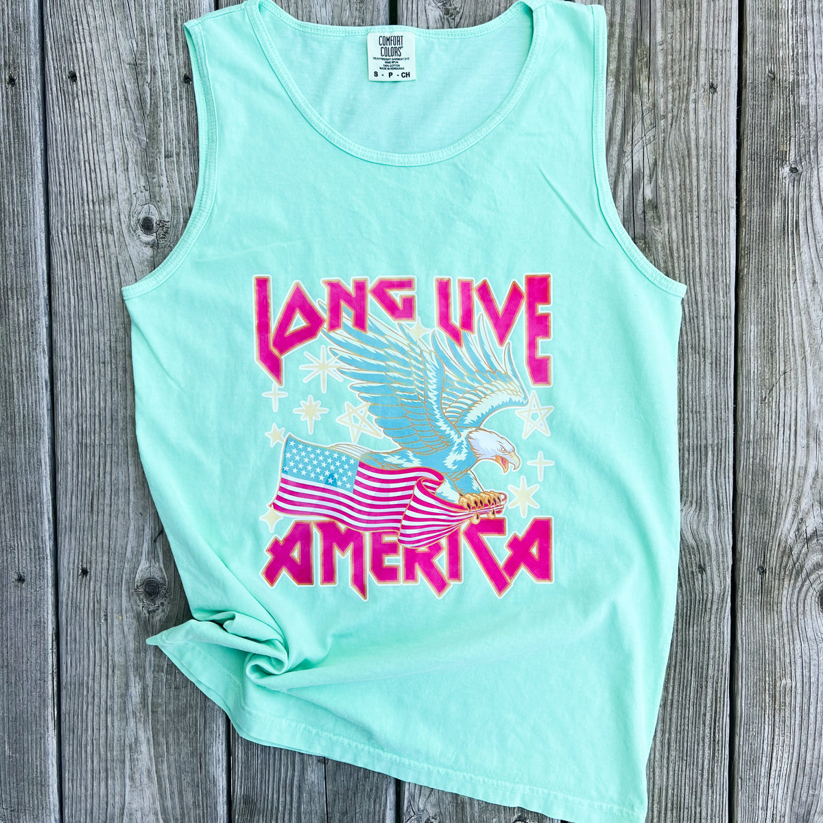 Long Live America Tank — Floorboard Findings Boutique
