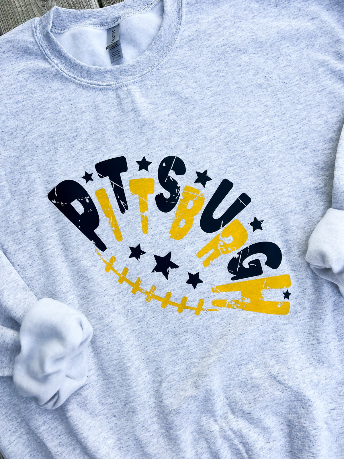 Pittsburgh Football Crewneck — Floorboard Findings Boutique