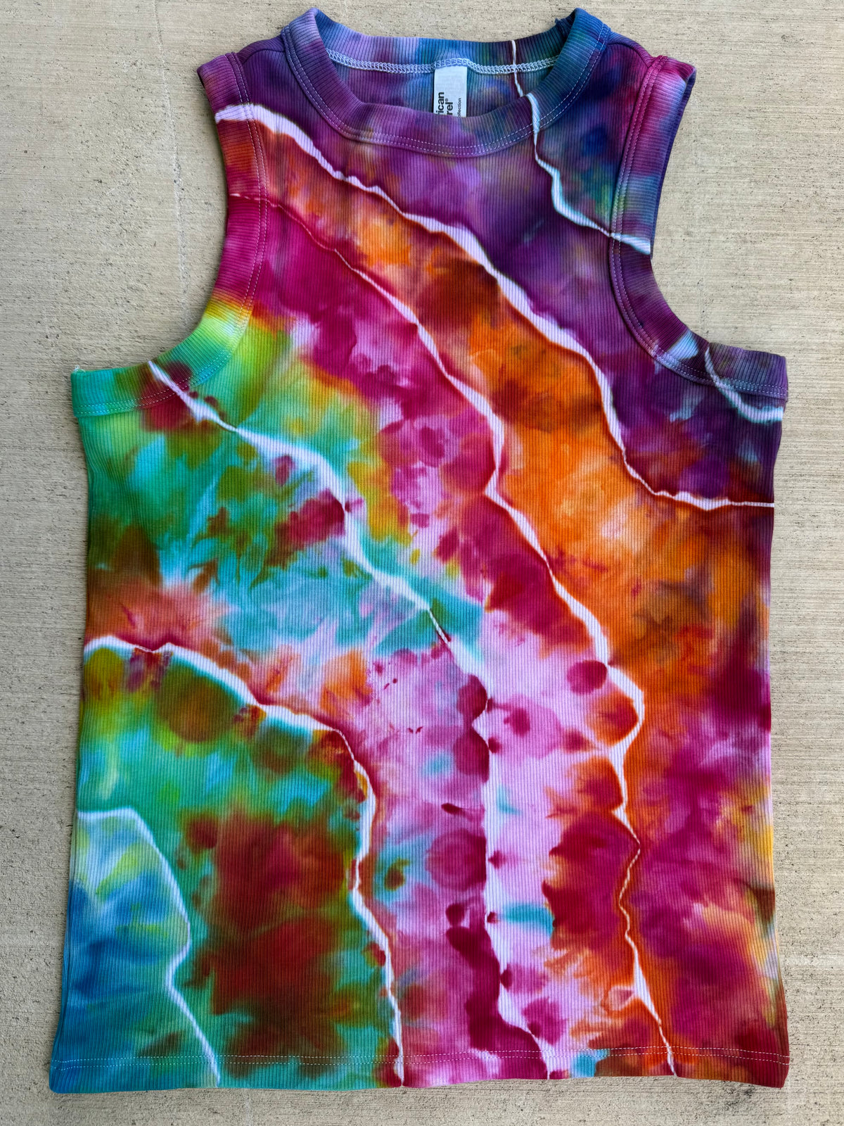 Women's Baby Rib Full Length Tank - Size Small