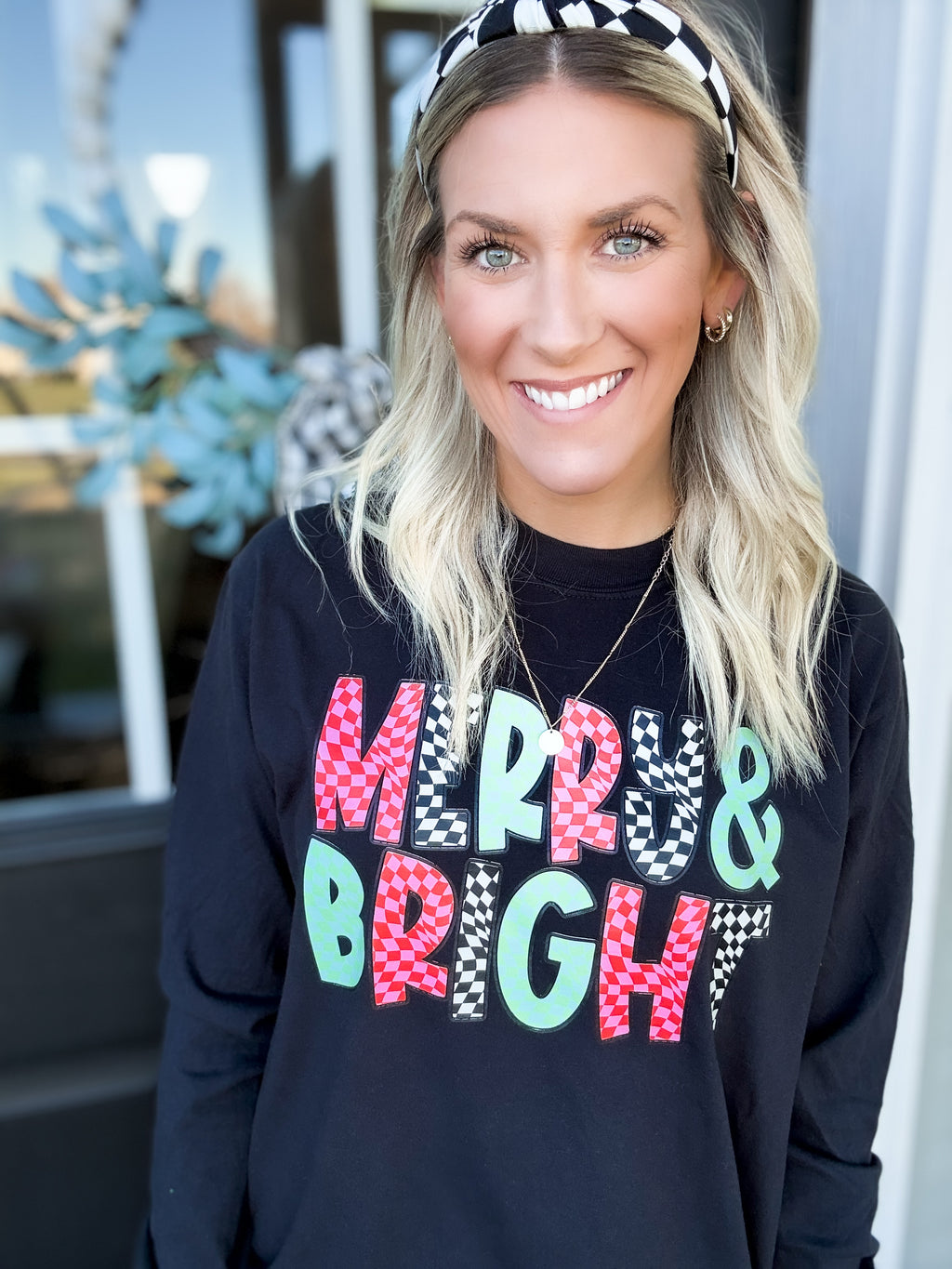 Merry & Bright Crewneck — Floorboard Findings Boutique